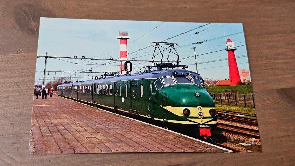 Foto TREIN NS Nederlandse Spoorwegen Mat 54 Hondekop EID4, Verzamelen, Spoorwegen en Tramwegen, Verzenden, Gebruikt, Trein, Overige typen