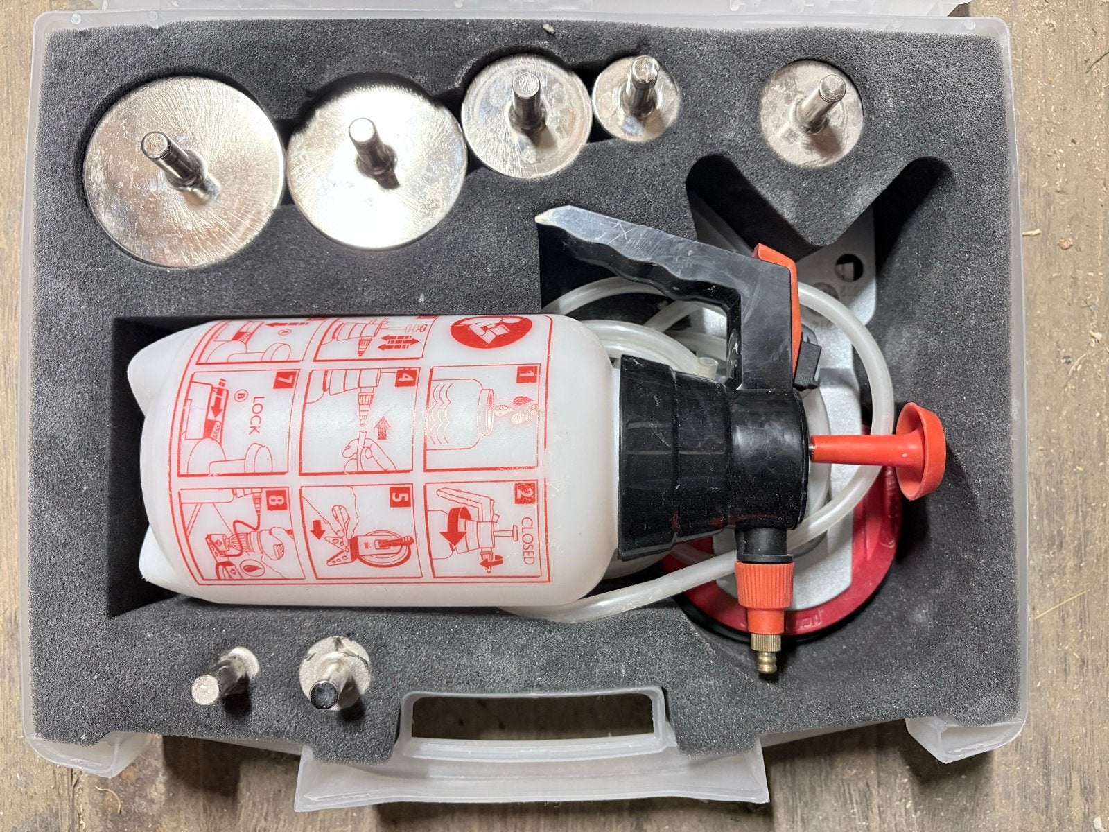 Rubi Tegelgatenzaagset met pomp - Nieuwstaat, Ophalen, Zo goed als nieuw, Zaag, Rubi