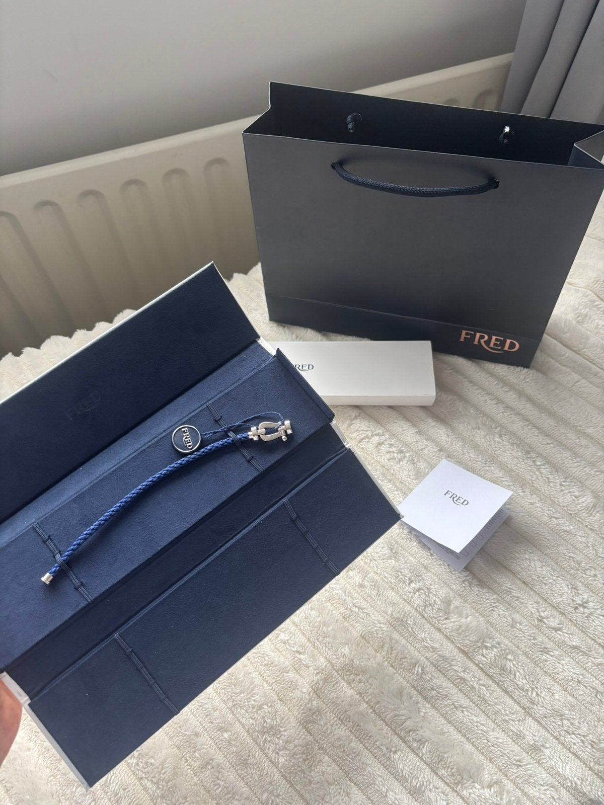 Fred Armband, Ophalen of Verzenden, Nieuw, Blauw, Overige materialen