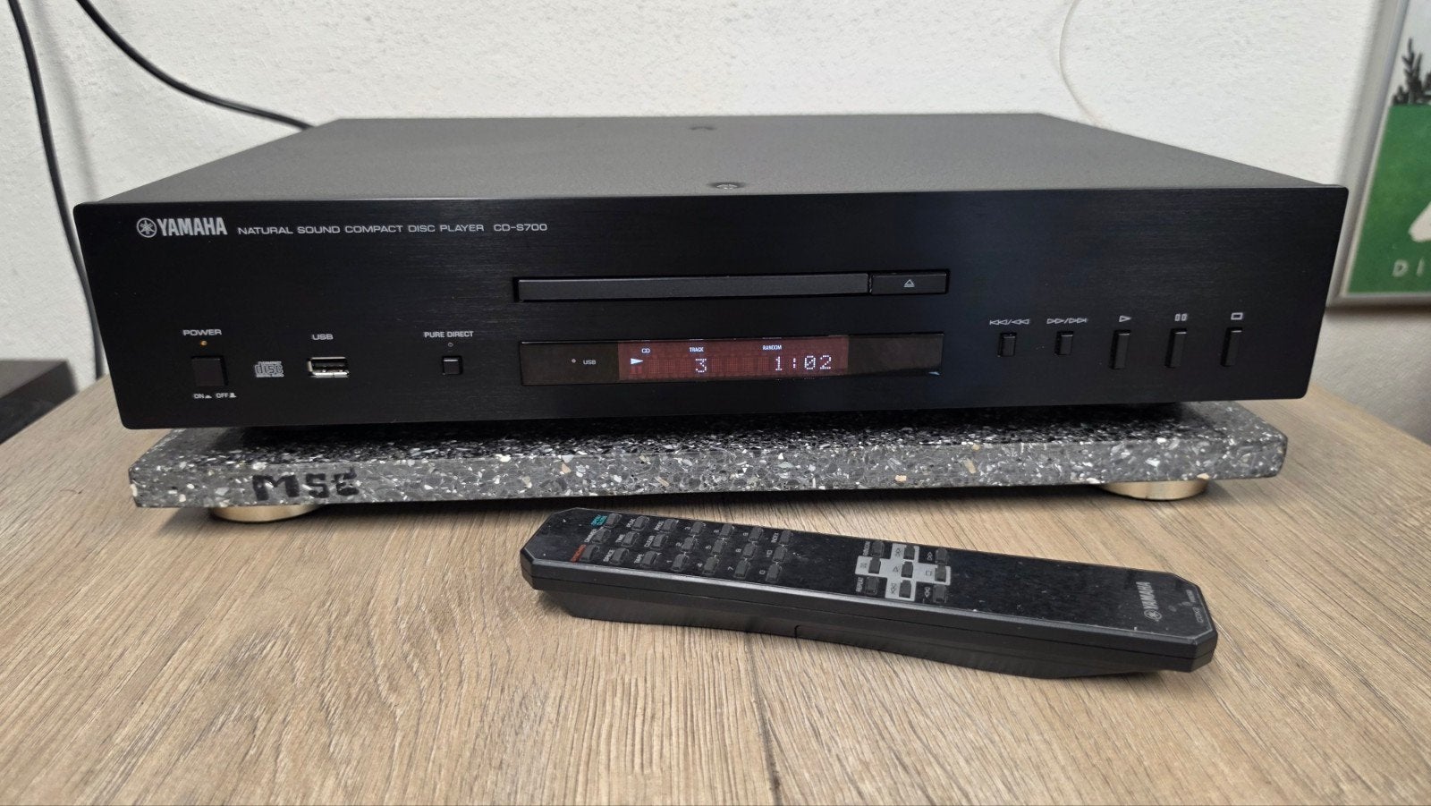 Yamaha CD-S700 TOPklasse CD Speler + afstandsbediening, Overige merken, Gebruikt, Info@yamaha.com, Ophalen of Verzenden