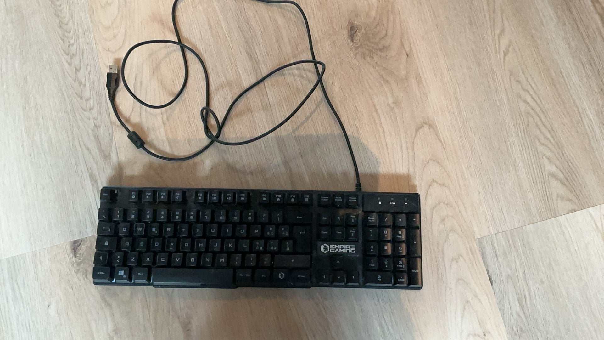 Empire Gaming Toetsenbord, Gebruikt, Gaming toetsenbord, Ophalen of Verzenden, Qwerty