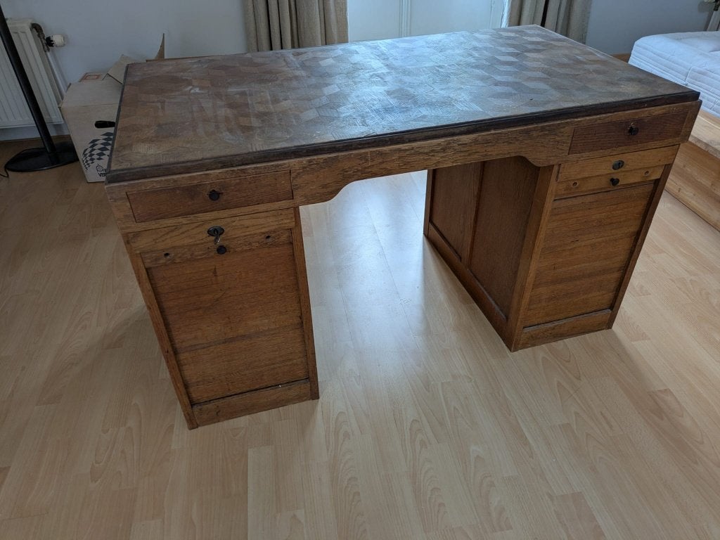 Oud Notarisbureau - eyecatcher in herenkamer of mancave, Ophalen, Gebruikt
