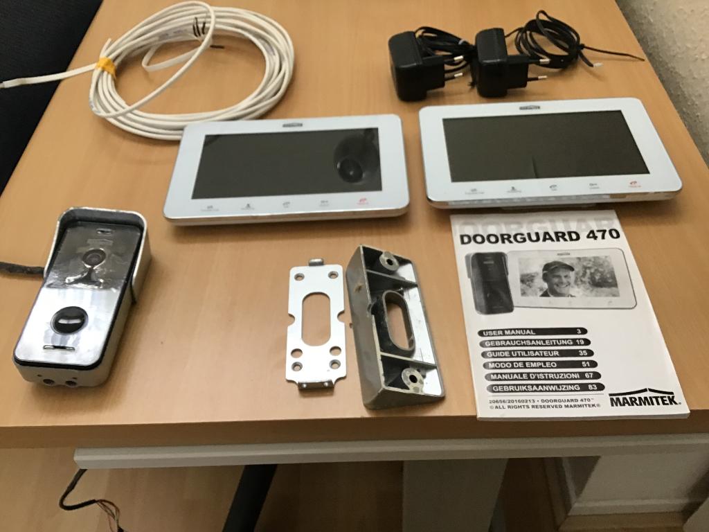 Deurbel met camera, Ophalen, Ingebouwde camera, Gebruikt, Bedraad