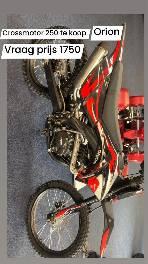 Crosmotor 250 Orion 4takt, Ophalen, Zo goed als nieuw, Overige merken