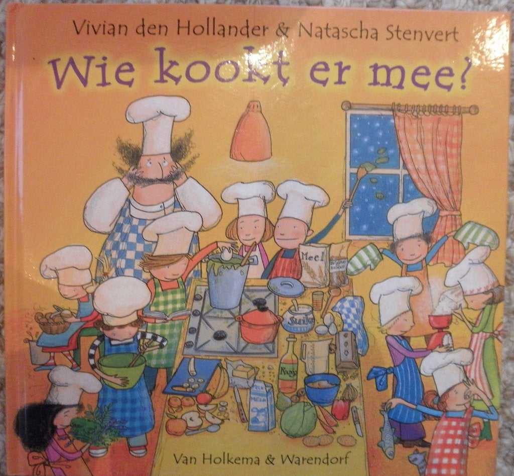 Wie kookt er mee? - Vivian den Hollander + Natascha Stenvert, Ophalen of Verzenden, Nieuw, Nederland en België