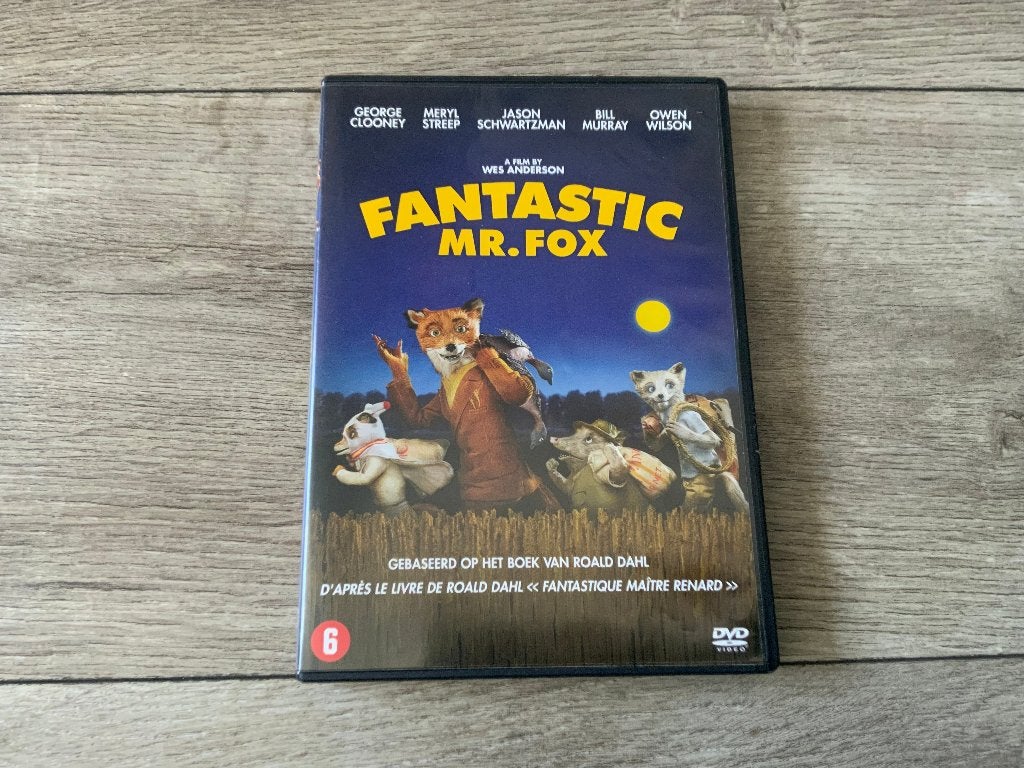 DVD - The Fantastic Mr. Fox, Vanaf 6 jaar, Ophalen of Verzenden, Zo goed als nieuw, Amerikaans