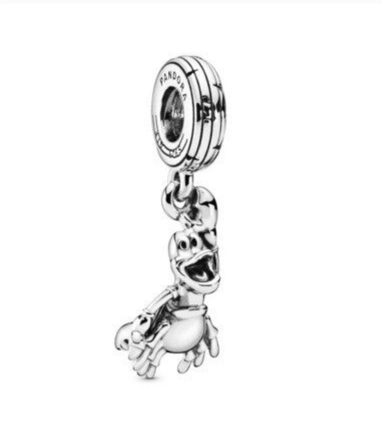 Pandora Disney De kleine zeemeermin Sebastiaan zilver hanger, P, Pandora, P, P