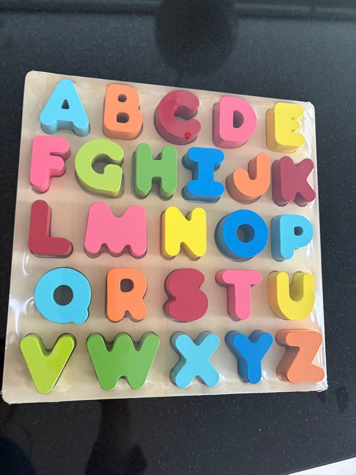 Houten Alfabet Puzzel - Educatief Speelgoed, Ophalen of Verzenden, Nieuw, Puzzelen