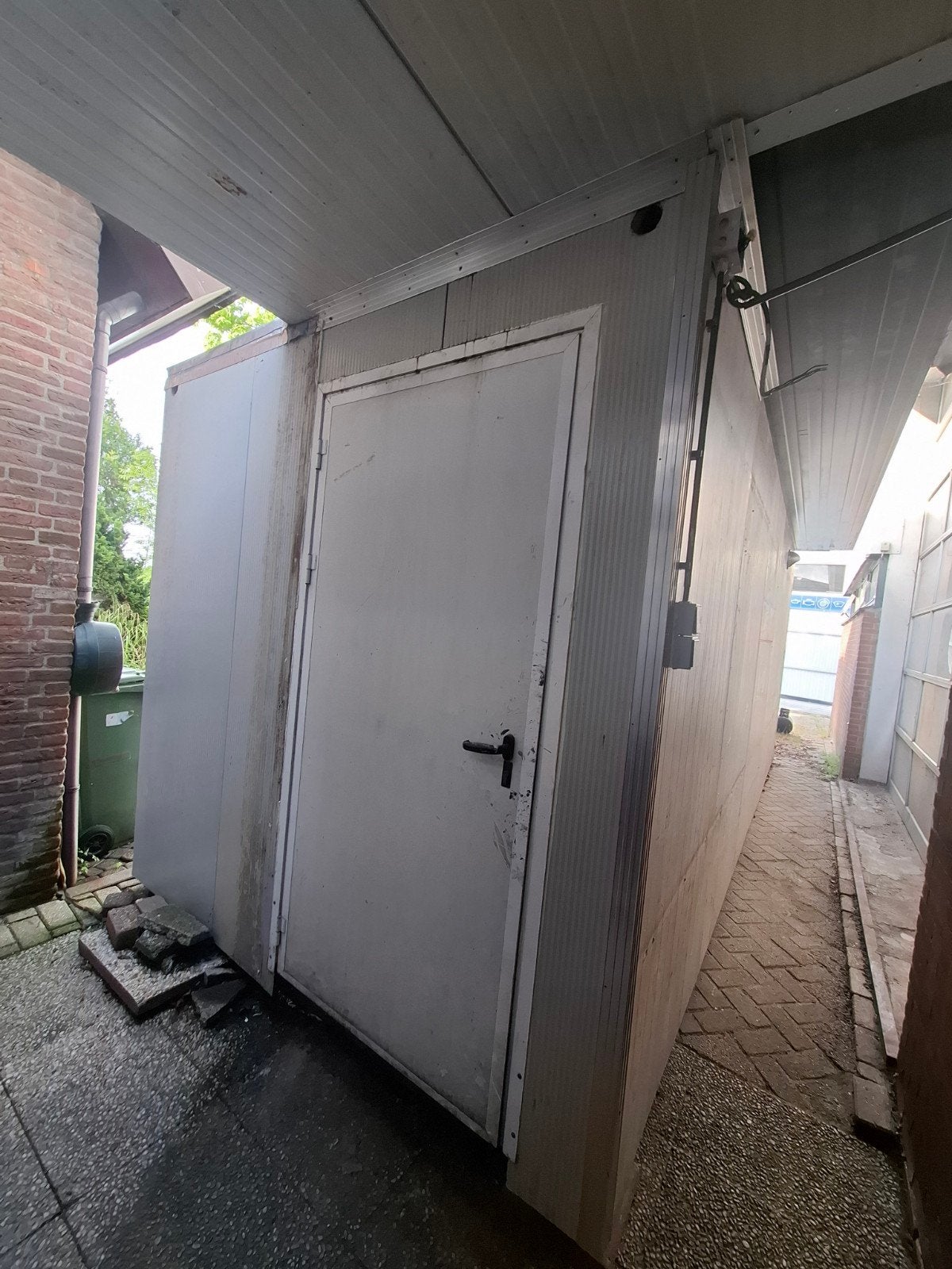 Robuuste zeecontainer met zijdeur - Ideaal voor opslag, Ophalen of Verzenden