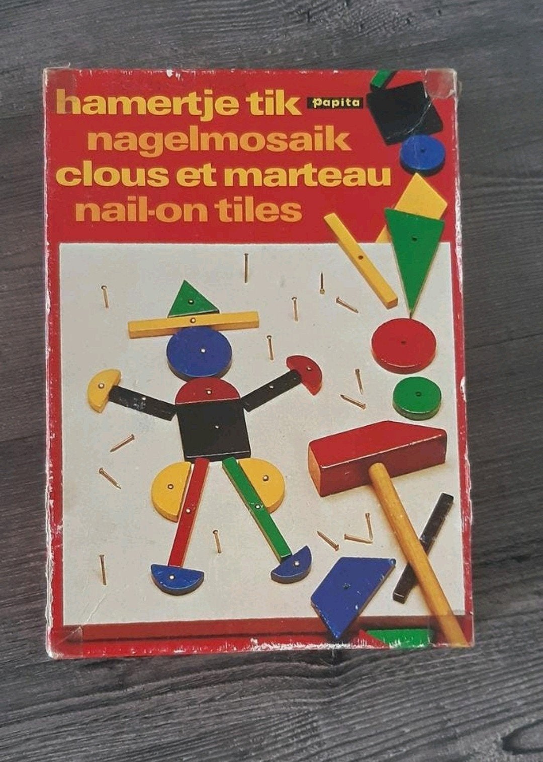 Hamertje Tik Spel Papita - Fijne Motoriek & Creativiteit, Ophalen of Verzenden