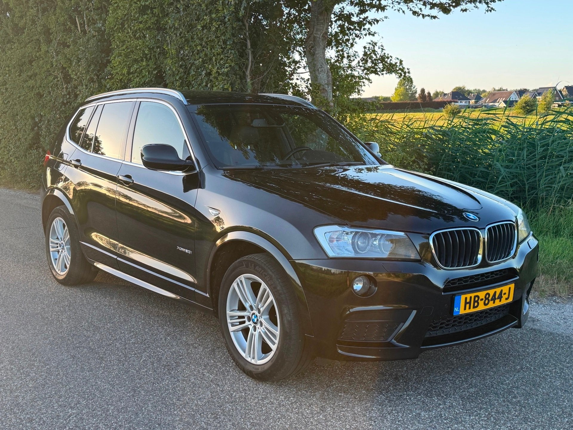 BMW X3 XDrive20i High Executive Panodak M Sport Leder Xenon, Auto's, BMW, Euro 5, Gebruikt, Zwart, 4 cilinders