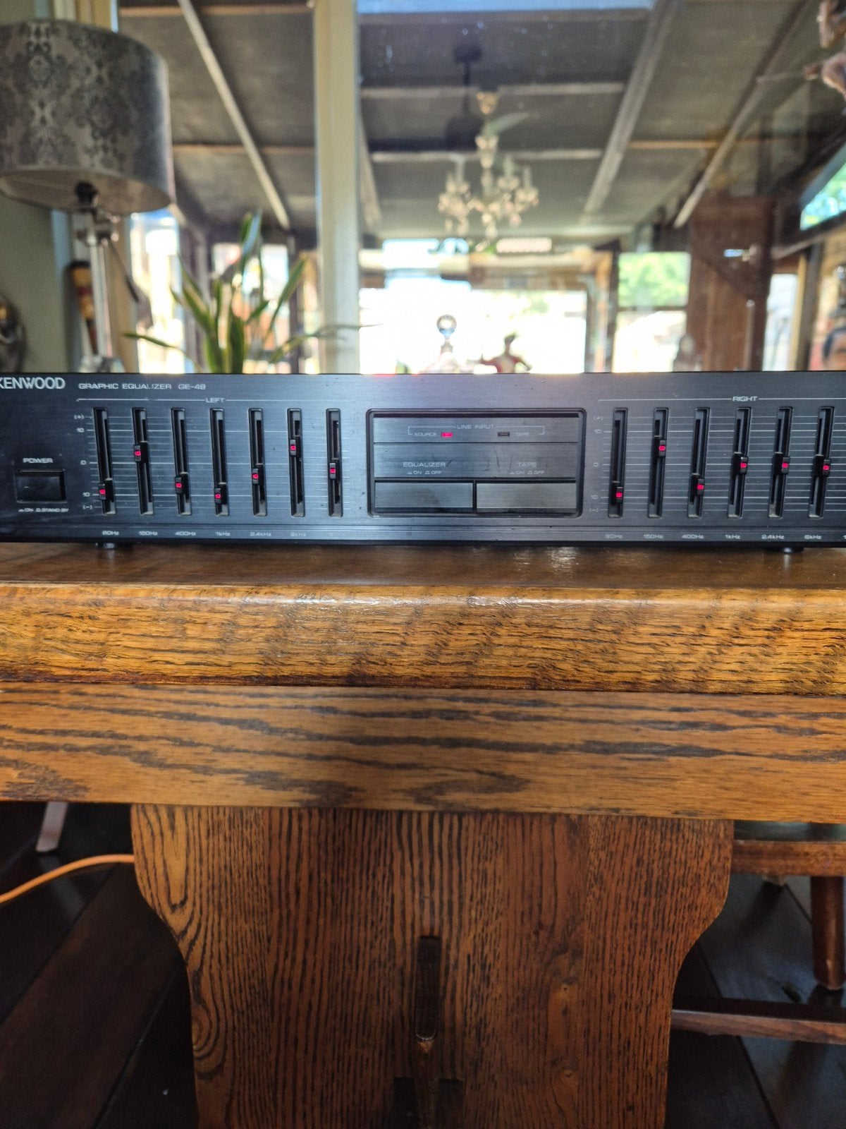 Kenwood Graphic Equalizer GE-40 - Vintage Audio Equalizer, Audio, Tv en Foto, Versterkers en Receivers, Ophalen of Verzenden, Gebruikt