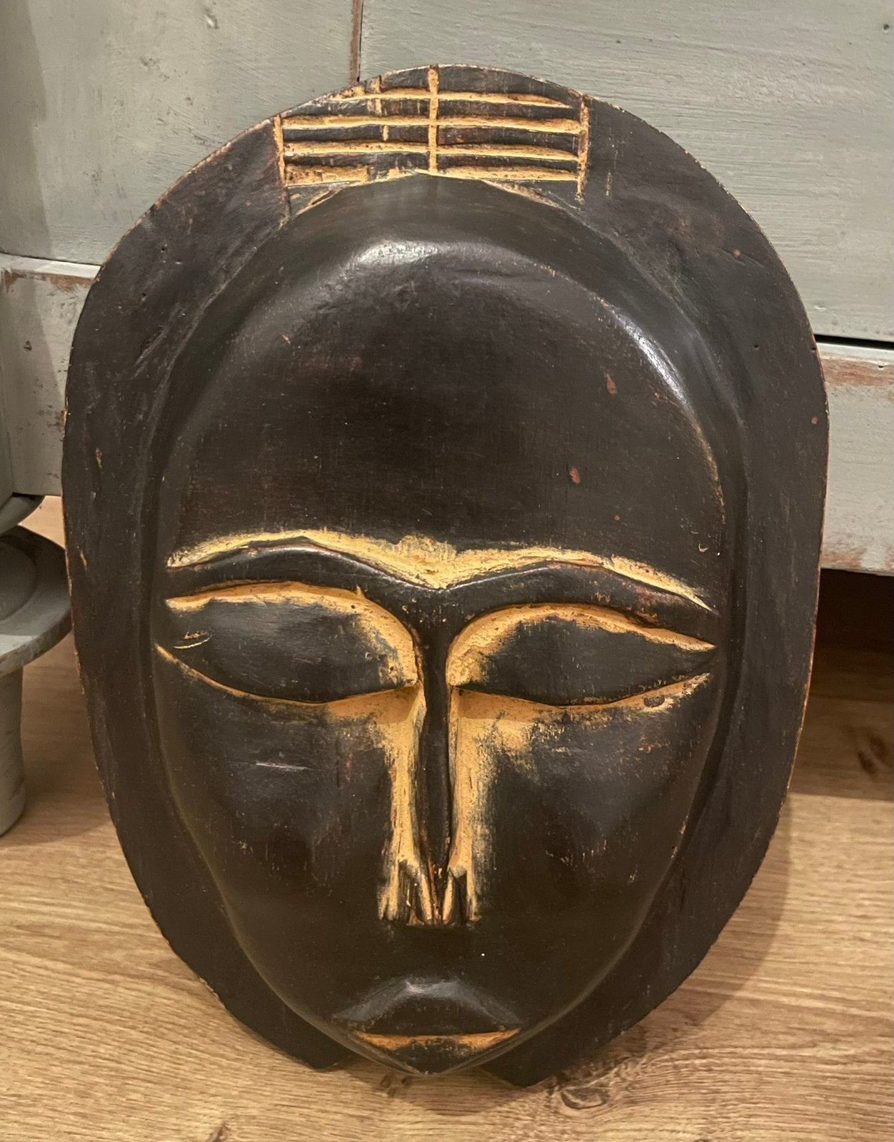 Prachtig Afrikaans masker hout Afrika, Antiek en Kunst, Ophalen of Verzenden
