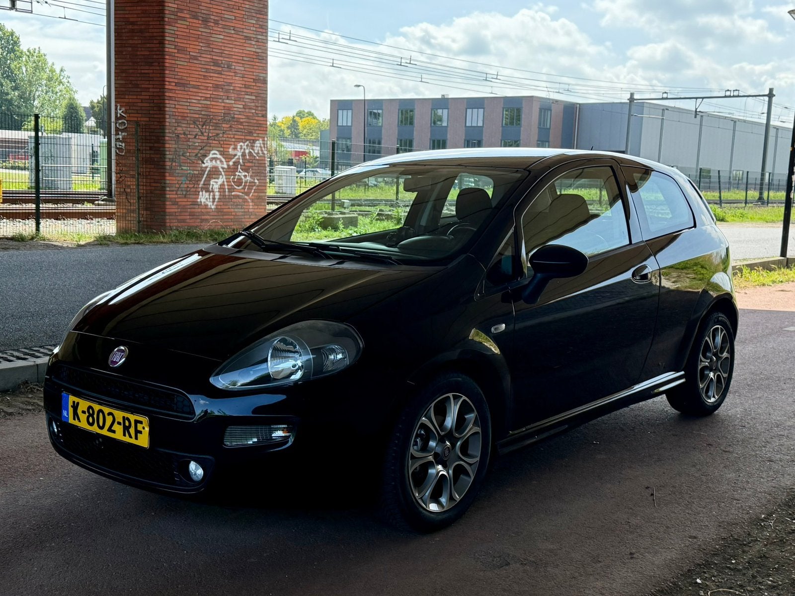 Fiat Punto EVO 1.4 16V Racing | Clima | PDC | LM, Auto's, Voorwielaandrijving, Stof, 40 €/maand, 4 cilinders