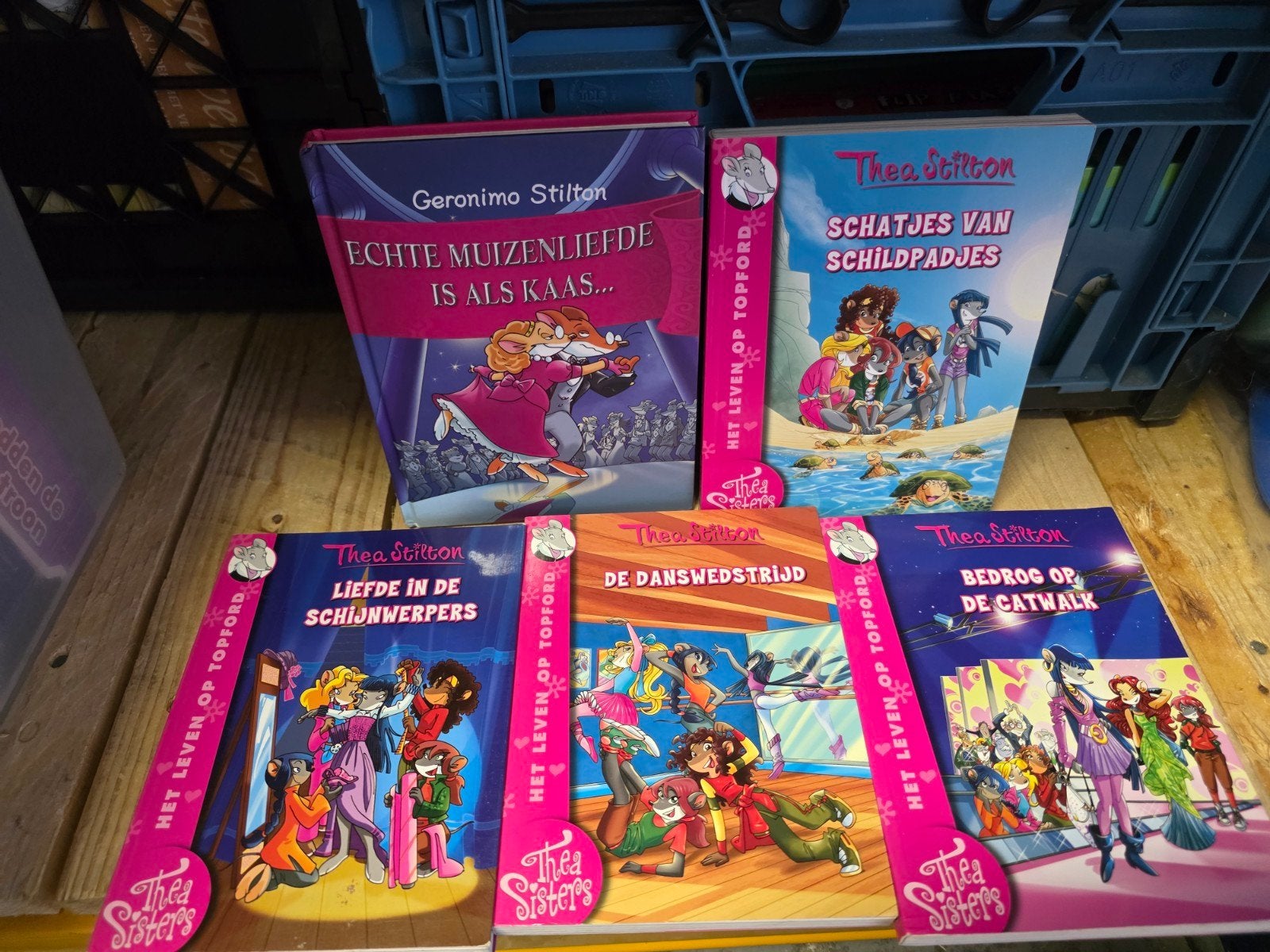 Geronimo Stilton & Thea Stilton boeken - 5 stuks, Boeken, Ophalen of Verzenden