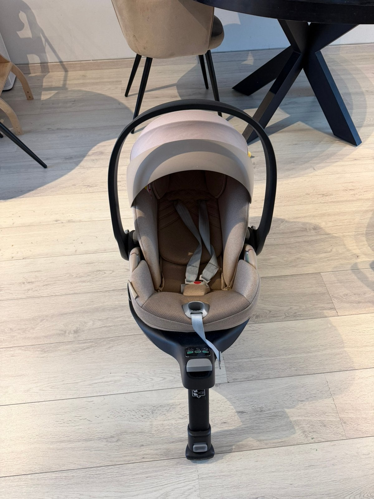 Cybex Cloud T autostoel cozy beige, Overige merken, Verstelbare rugleuning, Ophalen of Verzenden, Zo goed als nieuw