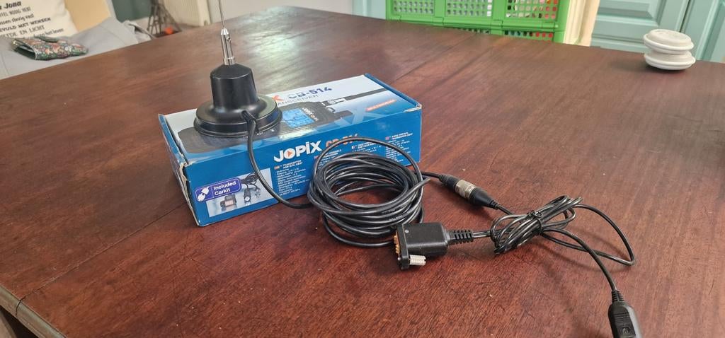 Jopix CB-514 CB/27 Transceiver met Wilson Little Wil antenne, Telecommunicatie, Ophalen of Verzenden