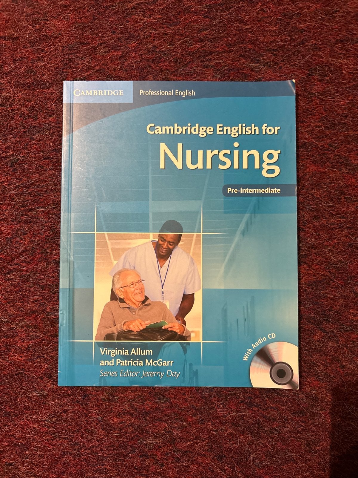 Cambridge English for Nursing - Pre-intermediate + Audio CD, Boeken, Ophalen of Verzenden, Zo goed als nieuw, MBO