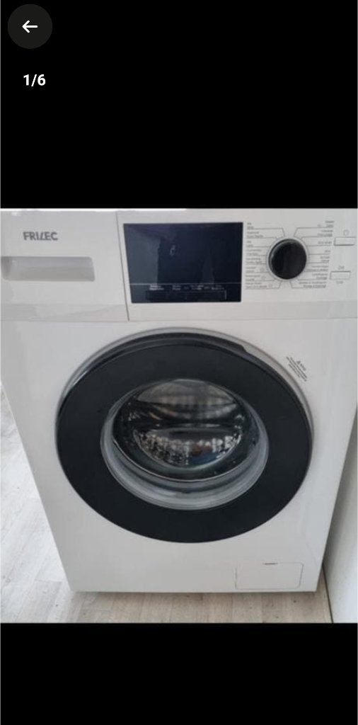Wasmachine nog nieuw, Ophalen, 1200 tot 1600 toeren, Nieuw, Voorlader