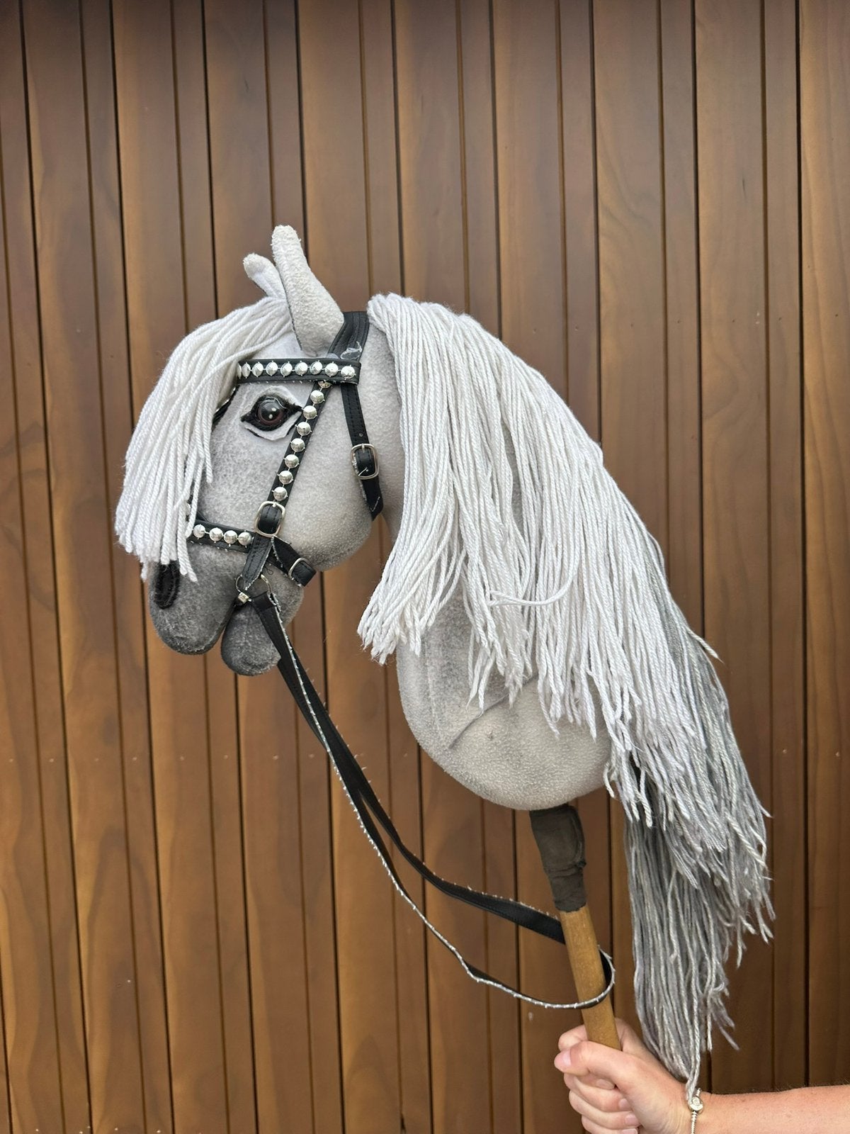 Hobby Horse te koop met tuig, Ophalen of Verzenden, Gebruikt, Jongen of Meisje