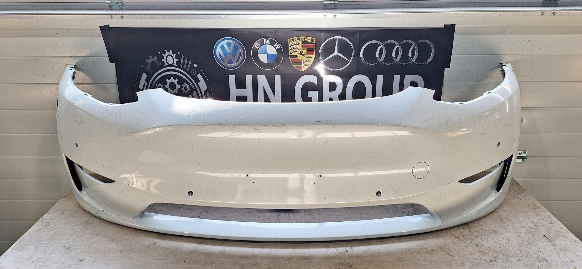 Voorbumper Tesla, Gebruikt, -, Voor, -