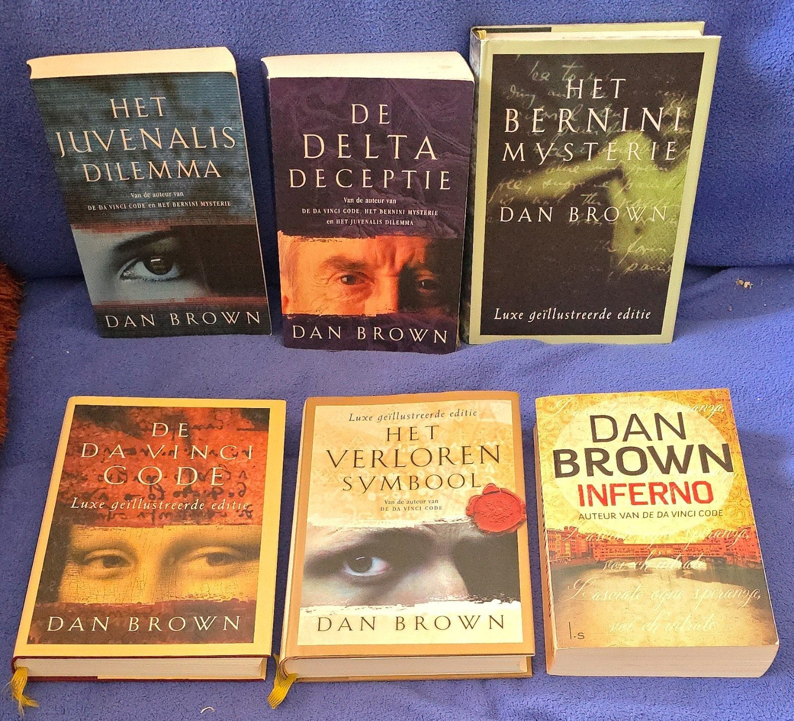 Dan Brown boeken, Boeken, Thrillers, Gelezen, Nederland, Ophalen of Verzenden