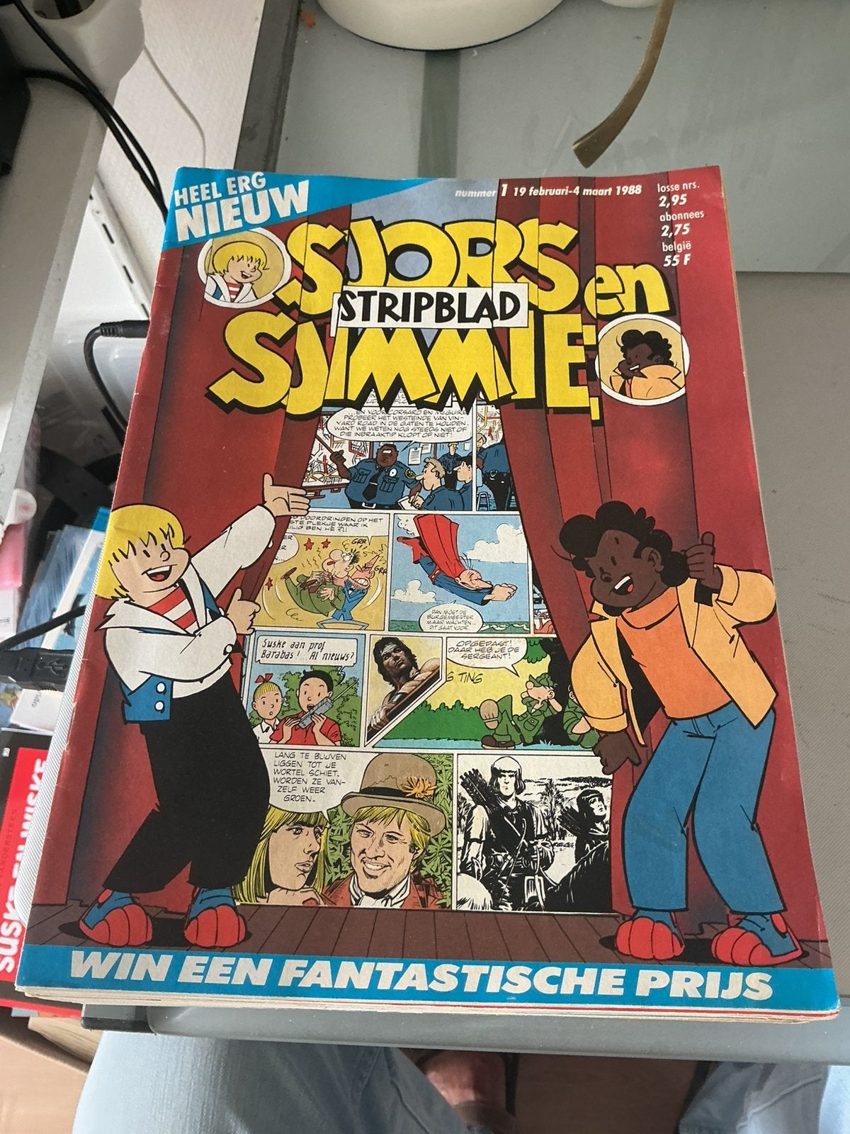 Weekblad Snors en Sjimme de jaargangen 1990 t/m 1994, Boeken, Stripboeken, Complete serie of reeks, Ophalen of Verzenden, Zo goed als nieuw