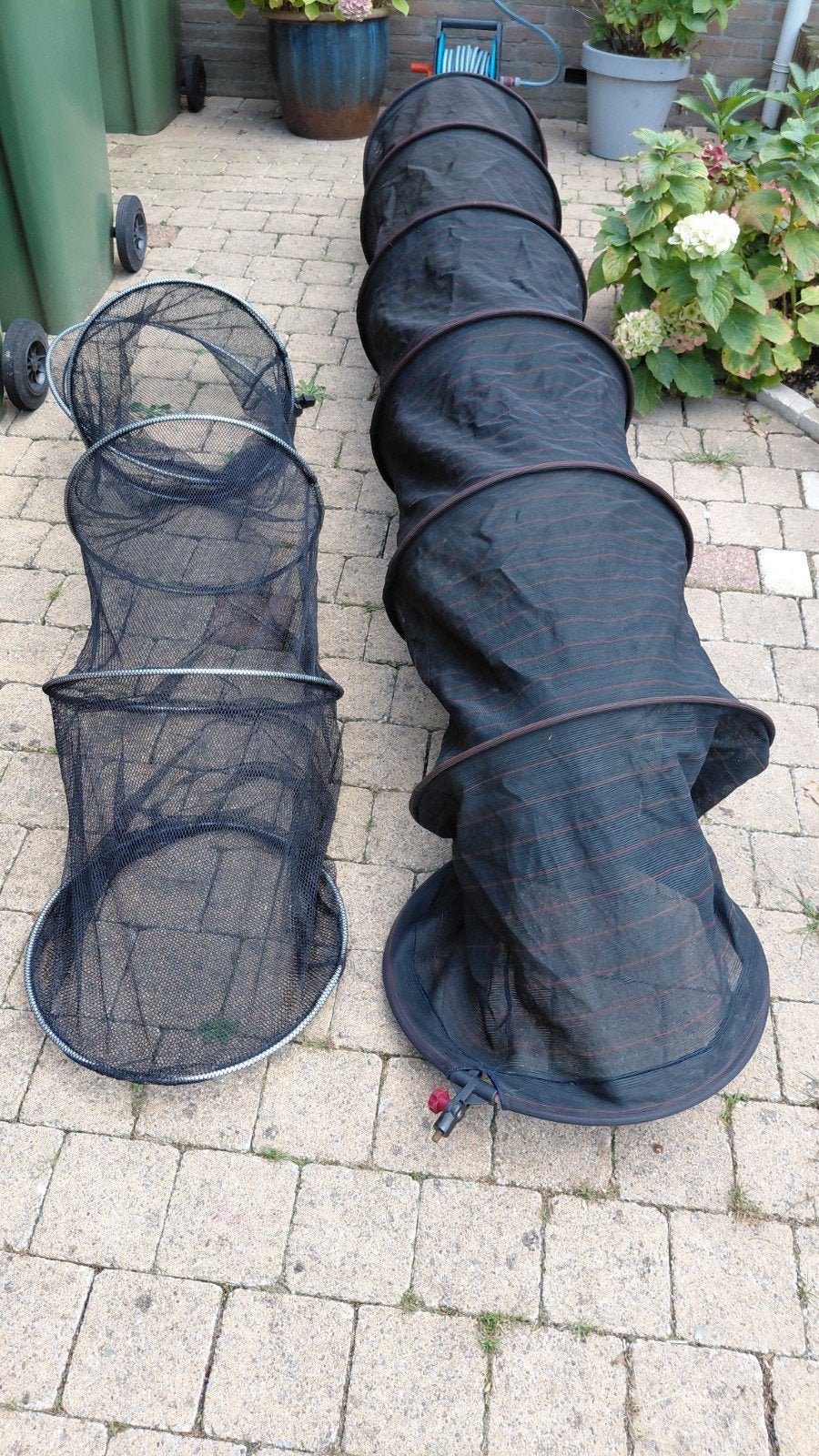2x leefnet, Watersport en Boten, Ophalen, Gebruikt, Net of Fuik