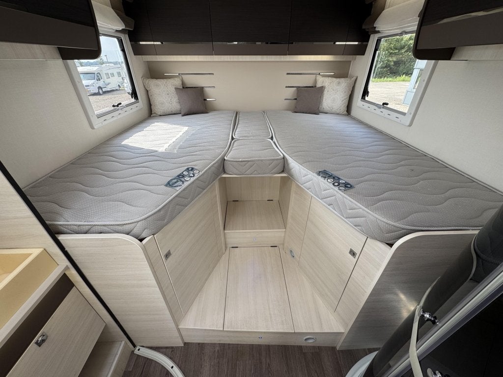 Chausson Welcome 727 GA Automaat Enkele bedden, Automaat, Standaard zit, Ringverwarming, Fiat