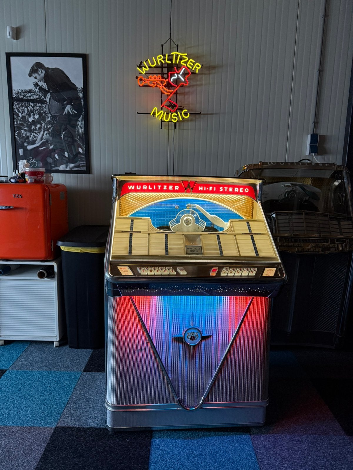 Wurlitzer 2410 (+ bluetooth), Verzamelen, Ophalen, Gebruikt, 1950 tot 1960, Wurlitzer