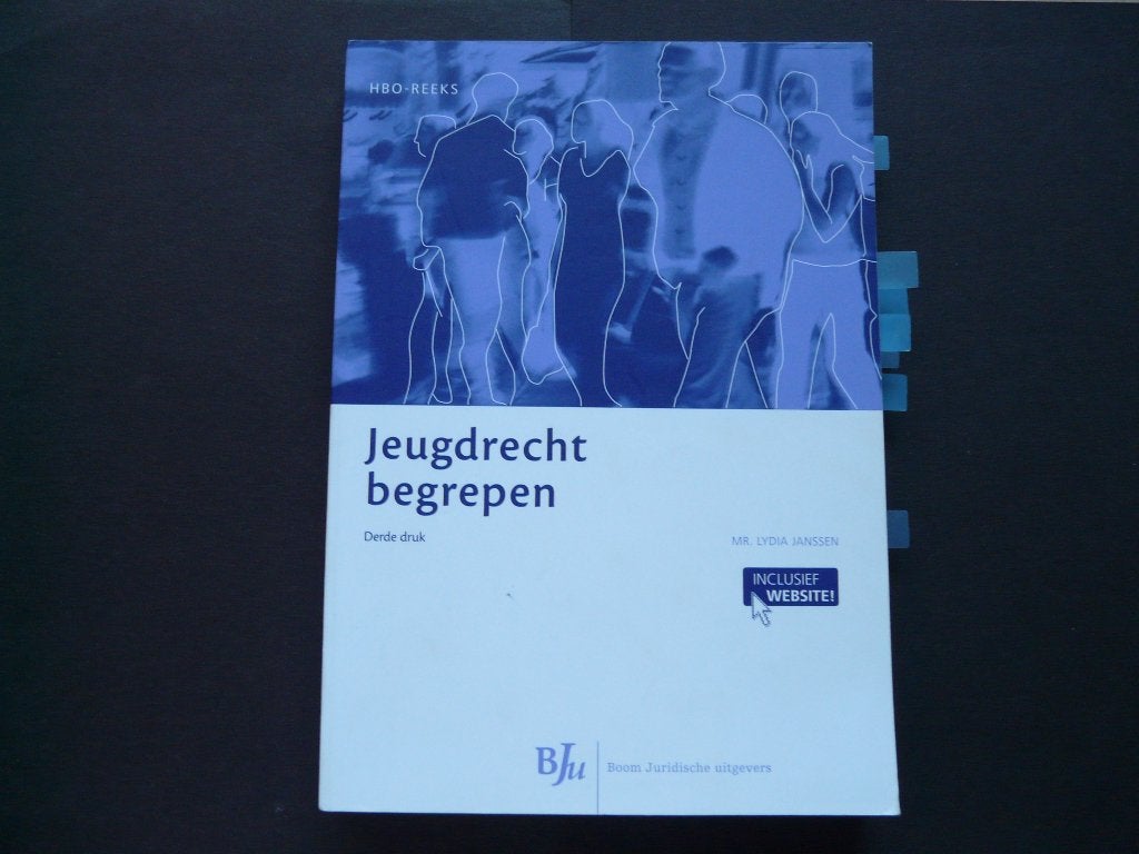Jeugdrecht begrepen. ISBN 9789089747709, Boeken, Studieboeken en Cursussen, Zo goed als nieuw, Lydia Janssen, Beta, HBO