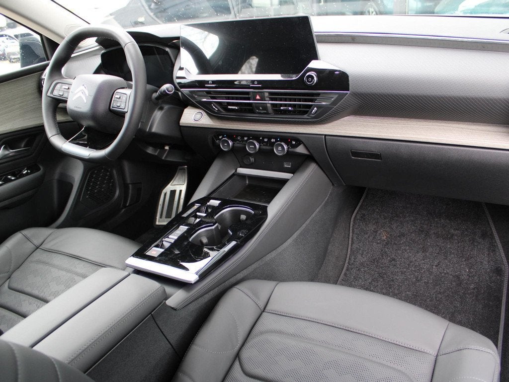 Citroen C5 X 1.2 Hybrid 145pk Max VOORRAAD KORTING, Auto's, Wit, Hybride Elektrisch/Benzine, C5 X, Te koop