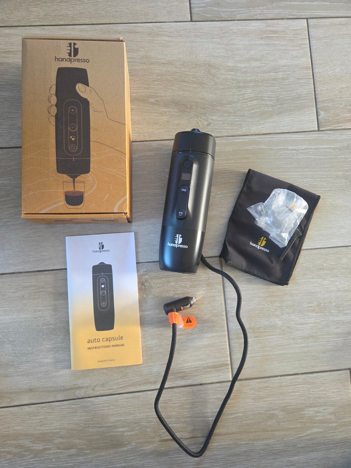 Handpresso Auto Capsule - Koffiezetapparaat voor in de auto, Koffiepads en cups, Ophalen of Verzenden, 1 kopje, Koffiemachine