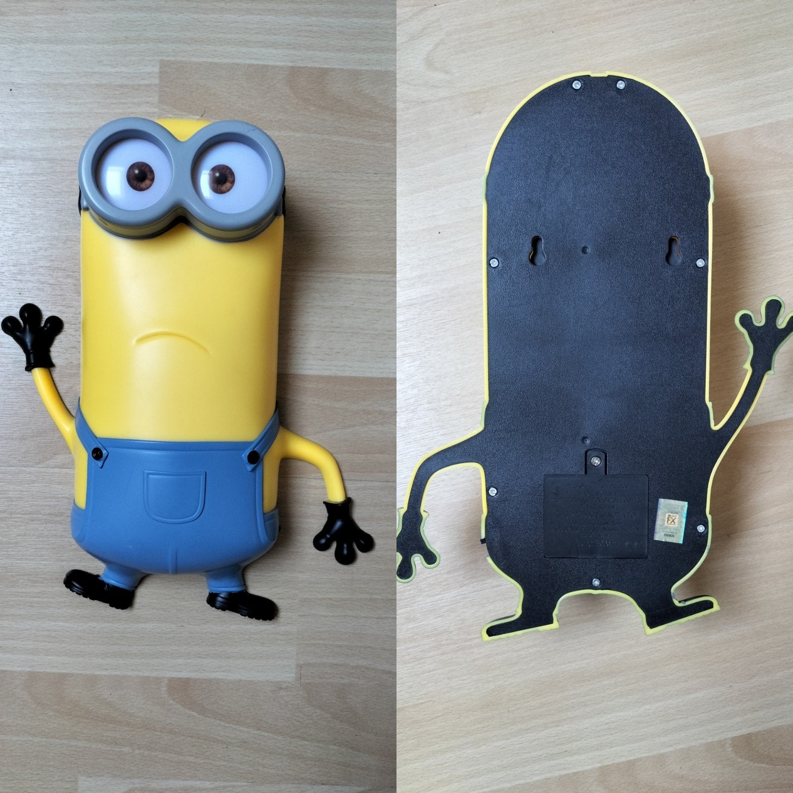Minion 3D muurlamp - Despicable Me - Kevin, Overige stijlen, Kunststof, Ophalen of Verzenden, Zo goed als nieuw