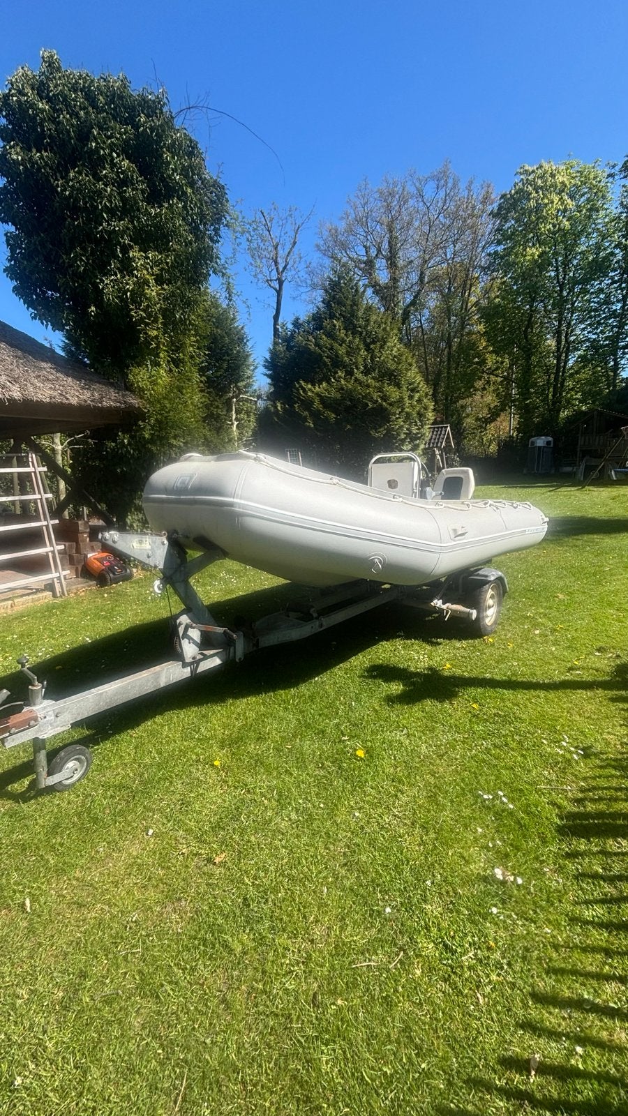 Quicksilver rubberboot met Yamaha 15pk buitenboordmotor, Ophalen, Quicksilver, Overige materialen, Gebruikt