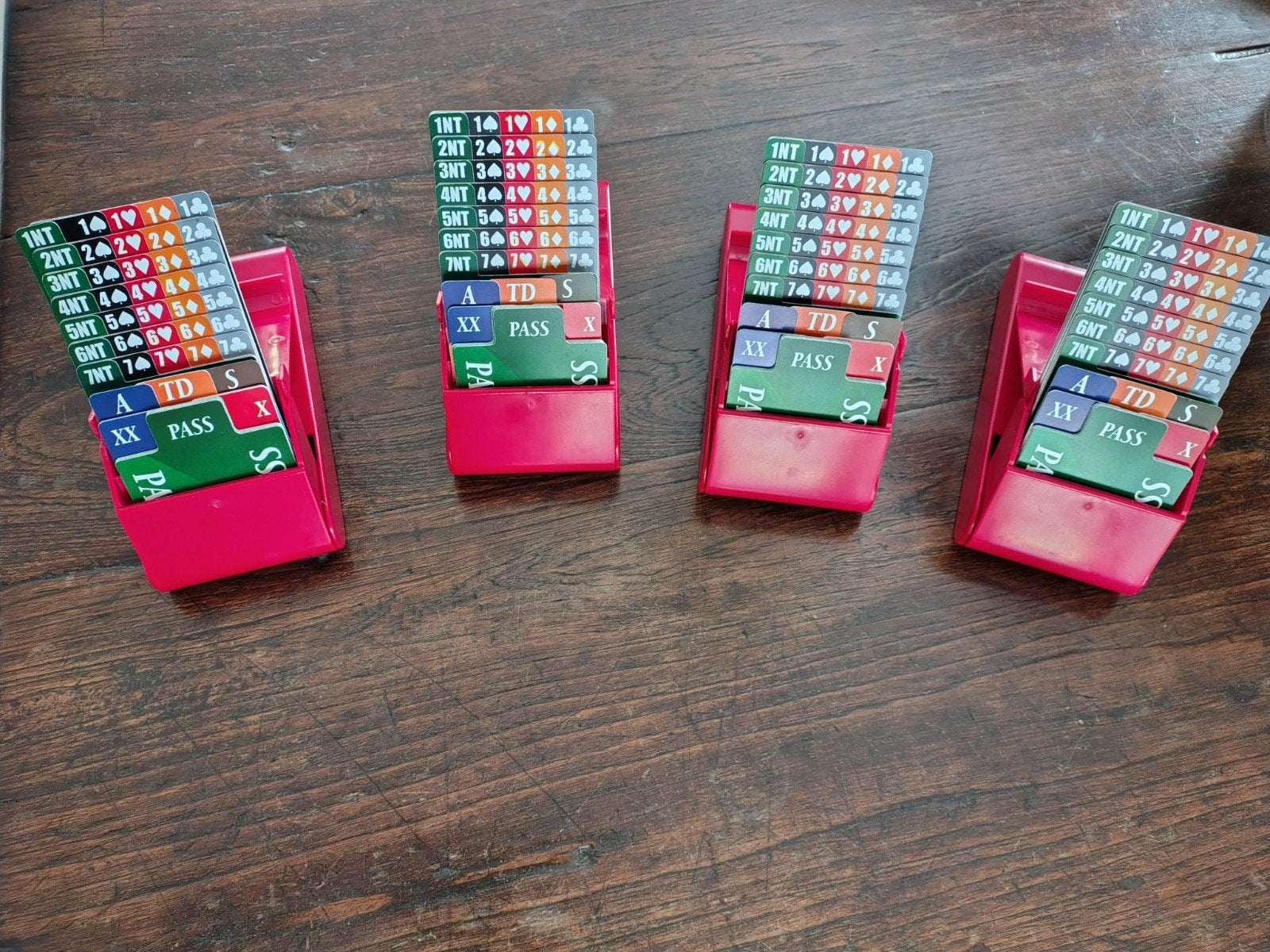 Biedboxen Bridge te koop, Ophalen, Zo goed als nieuw