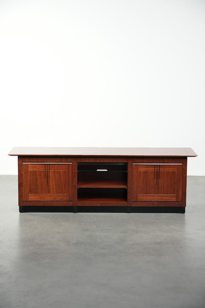 Art Deco tv meubel van Schuitema uit de Decoforma serie, Ophalen, Gebruikt, ., 150 tot 200 cm