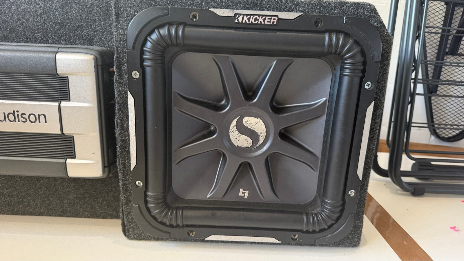 Kicker L7 subwoofer, Ophalen, Gebruikt