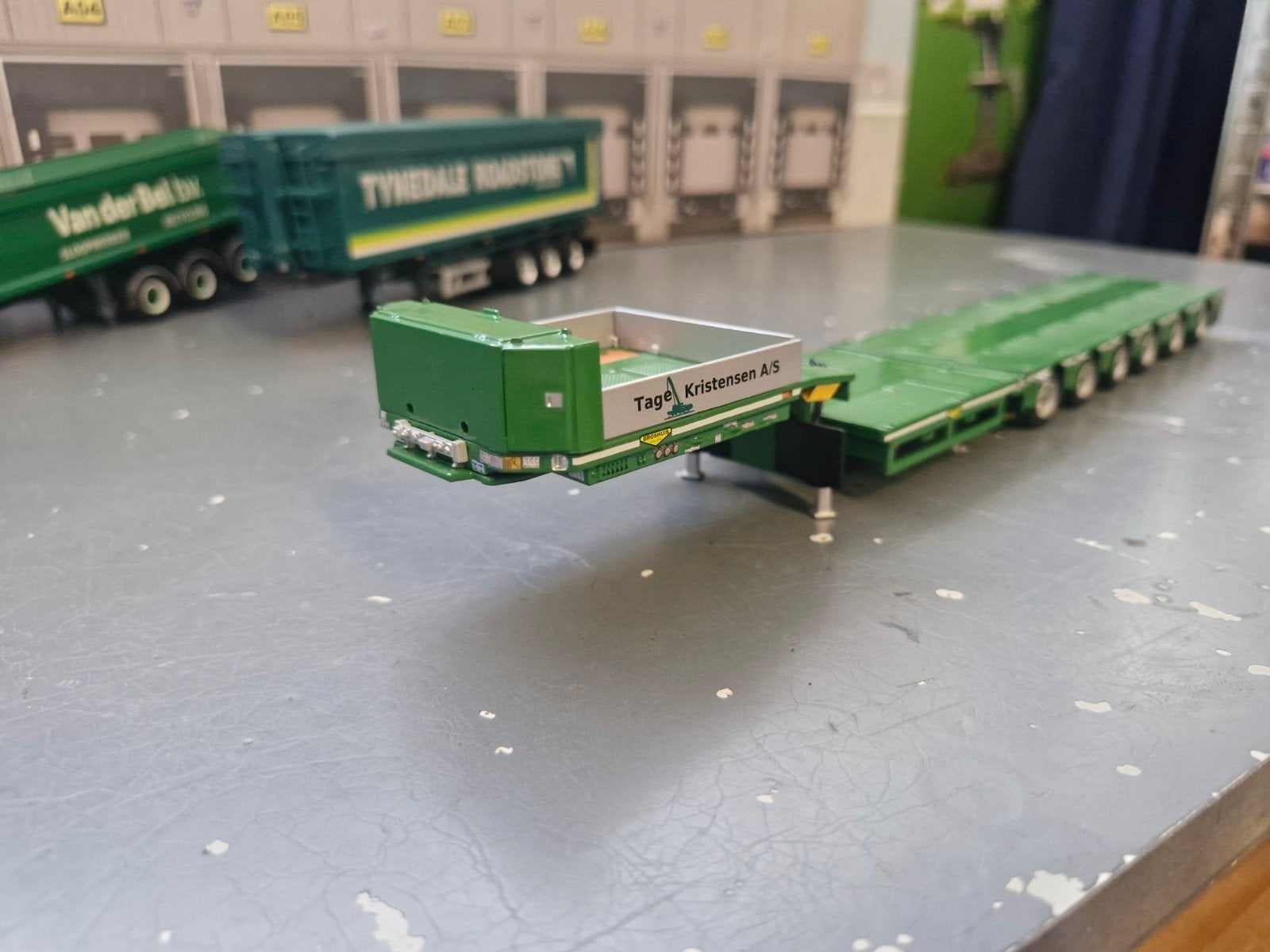 zwaartansport dieplader 6 as broshuis wsi, Ophalen of Verzenden