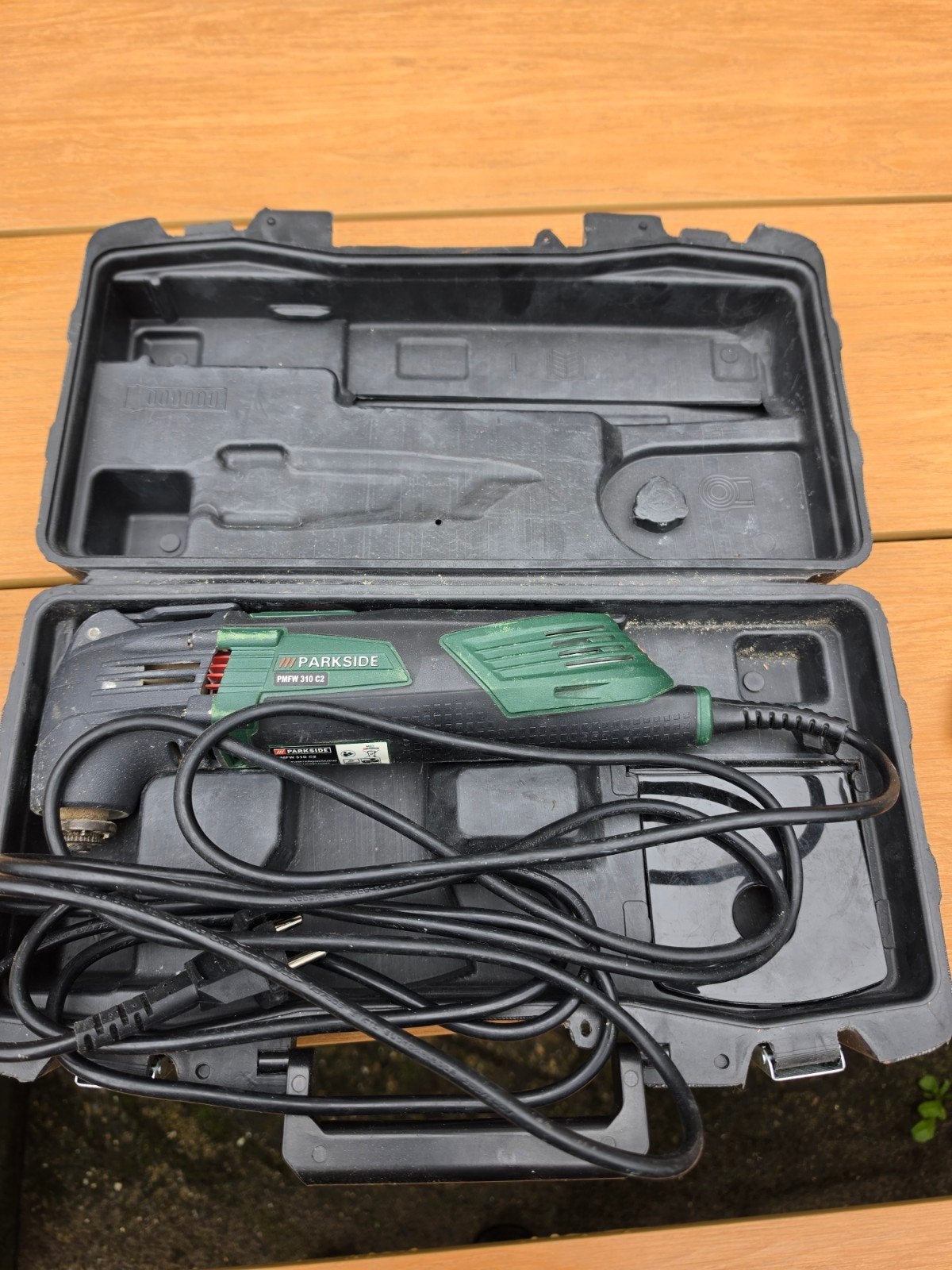 Parkside Multitool PFWF 310 D3 met accessoires, Ophalen of Verzenden, Gebruikt