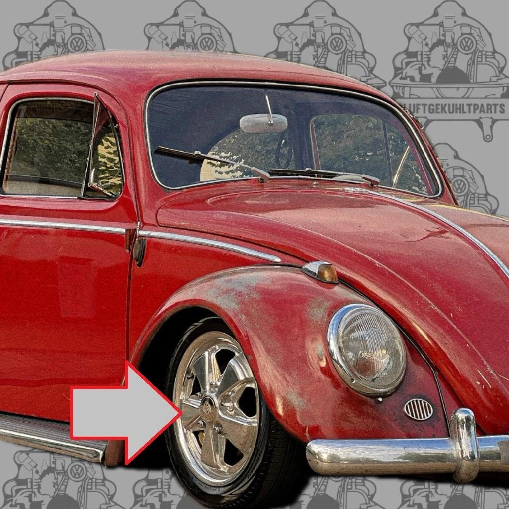 Gepolijste 15-inch Porsche Fuchs-velgen steek 5x130 VW Kever, Ophalen of Verzenden, Nieuw