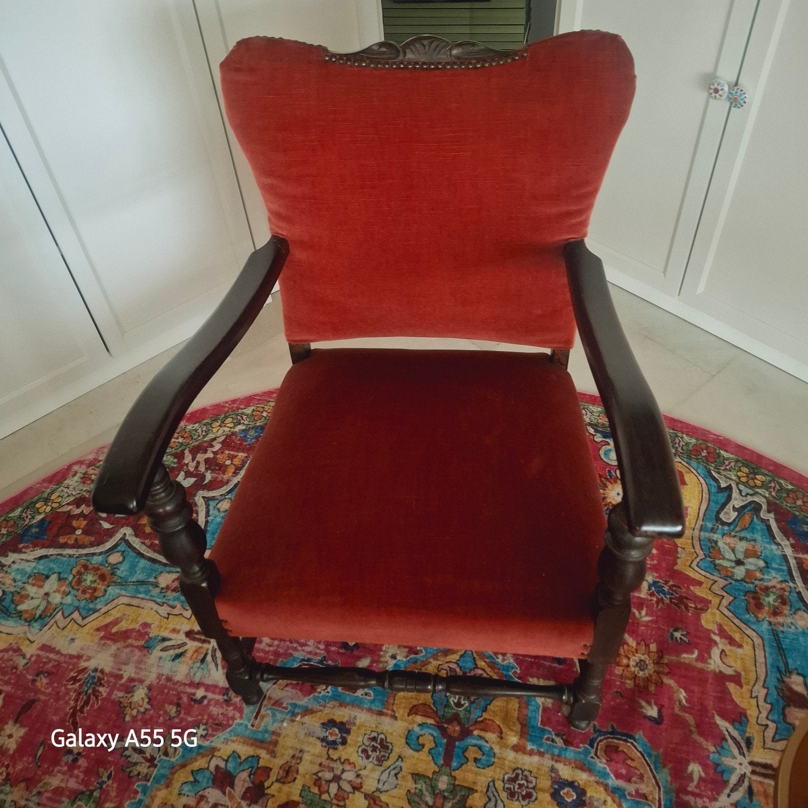 mooie oude fauteuil, Antiek en Kunst, Ophalen of Verzenden