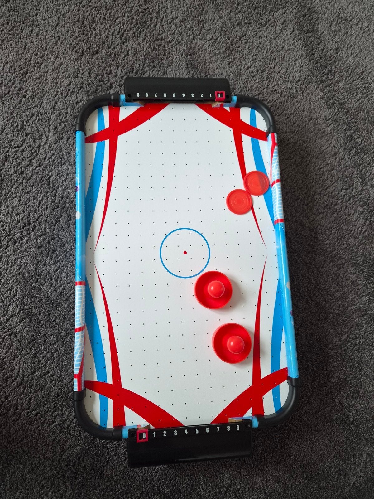 Tafel Airhockey Spel - Compact en Draagbaar, Ophalen of Verzenden, Zo goed als nieuw, Jongen of Meisje
