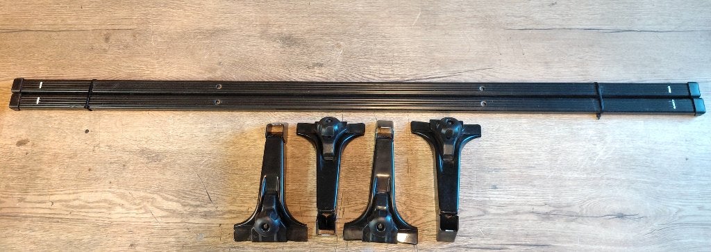 Mercedes-Benz W205 Thule dakdragers, Auto diversen, Dakdragers, Ophalen, Gebruikt