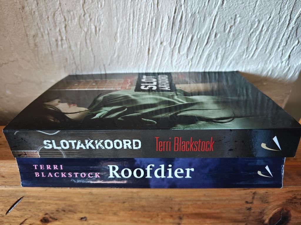 2 Boeken van Terri Blackstock., Boeken, Ophalen of Verzenden, Zo goed als nieuw