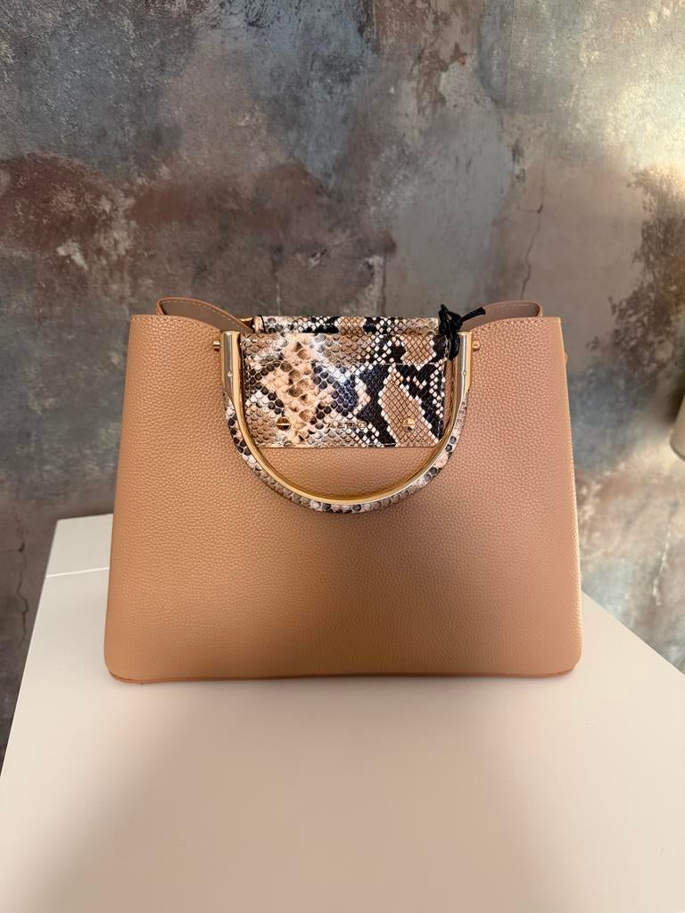 Nieuwe Aldo handtas, Sieraden, Tassen en Uiterlijk, Ophalen of Verzenden, Nieuw, Beige, Handtas