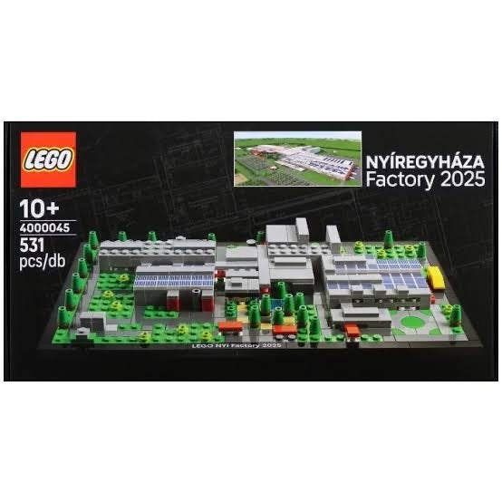 Lego 4000045 Nyiregyhaza Factory 2025 - Nieuw en Sealed, Overige thema's, Lego, Nieuw, Ophalen of Verzenden