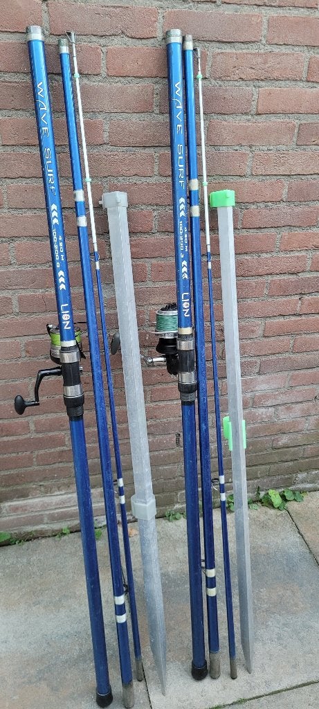 Strandhengel set, Watersport en Boten, Ophalen, Gebruikt, Complete set