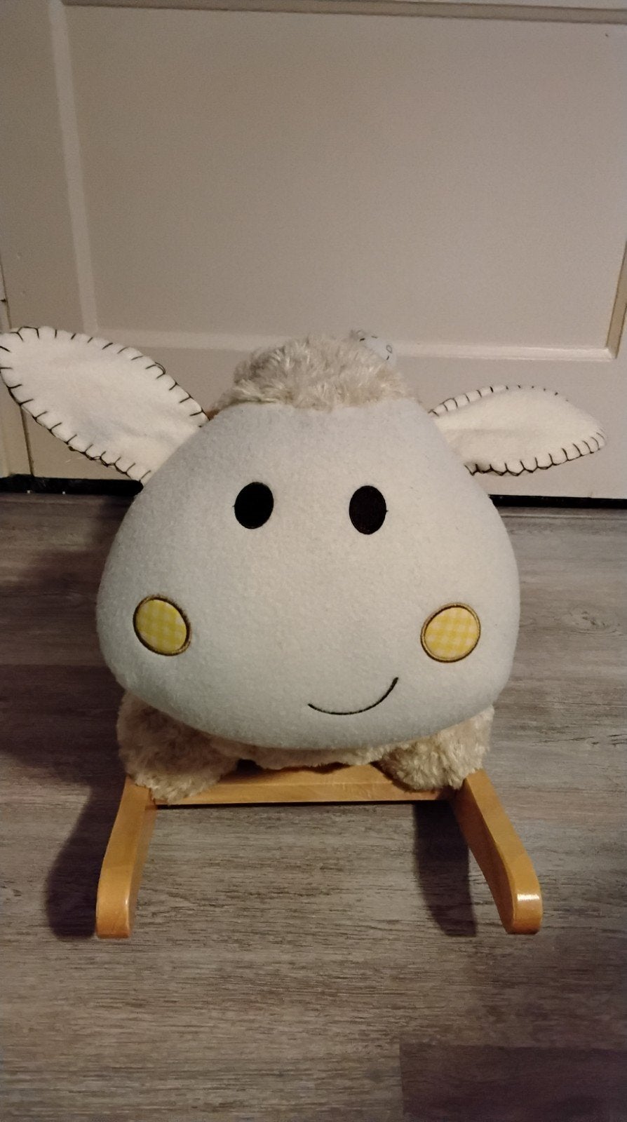 Schattige schommel schaap met baby schaap, Ophalen, Gebruikt, Overige typen