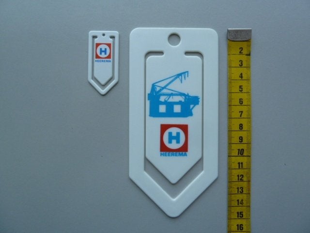 Heerema grote en kleine paperclip, Ophalen of Verzenden, Kaart, Foto of Prent